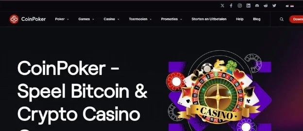 CoinPoker – verdien tot 33% rakeback bij deze crypto poker site 